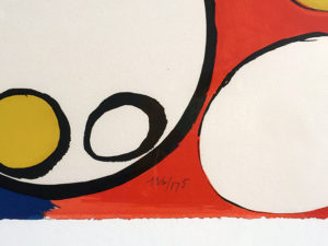 Alexander Calder Signed Numbered Lithograph