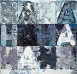 Mel Bochner Ha Ha Ha Original