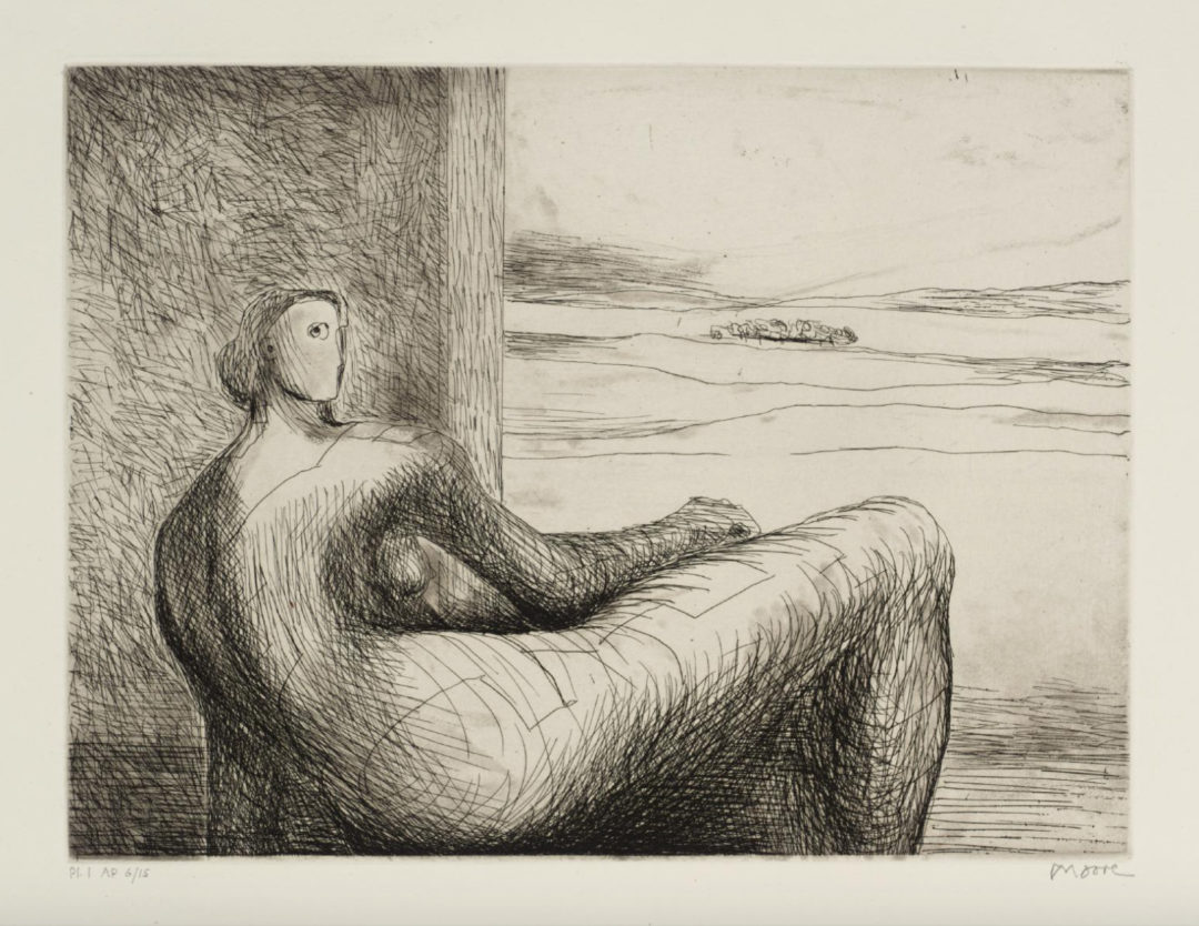 henry moore reclining woman