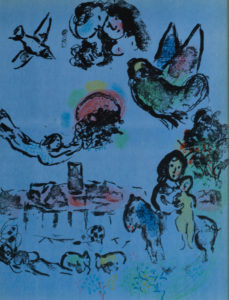 Marc Chagall Nocturne a Vence M. 400