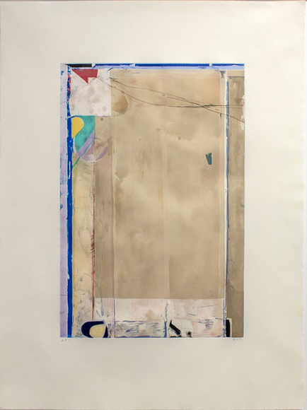 Richard Diebenkorn Touched Red