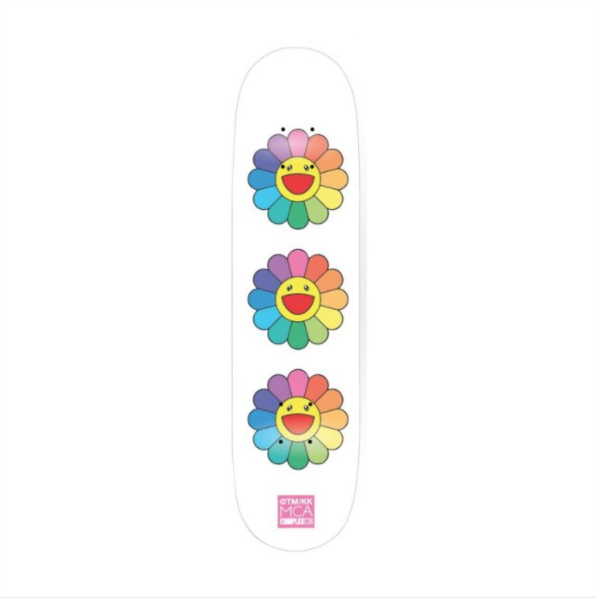 Takashi Murakami Skate Deck Flowers