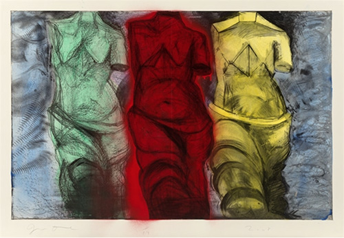 Jim Dine Very Hot in the Center